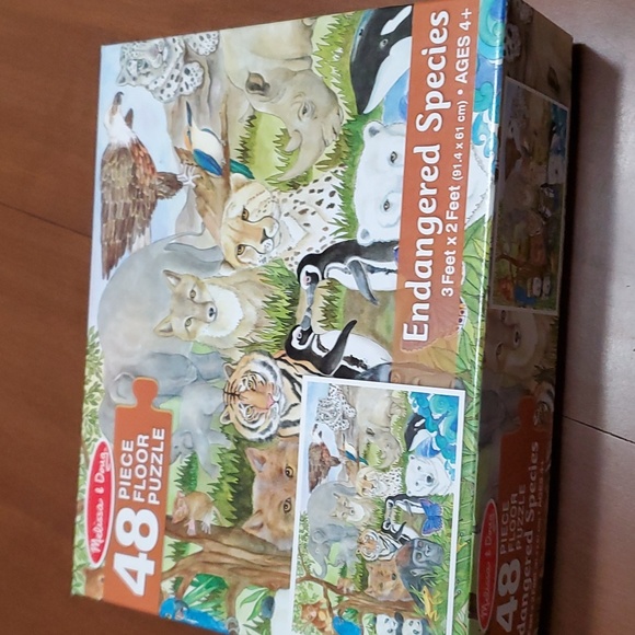 Melissa & Doug Toys Melissa And Doug Floor Puzzle Poshmark